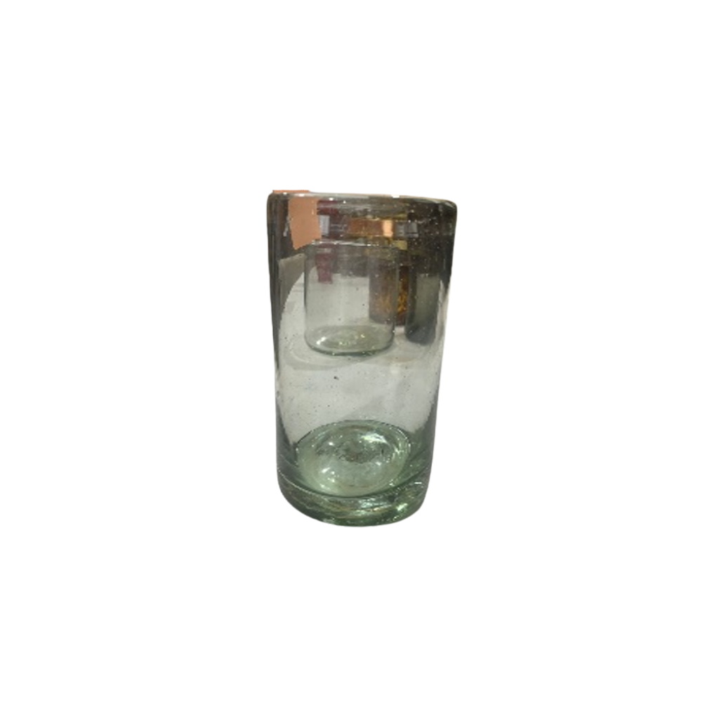 Vela vaso cristal 10x16