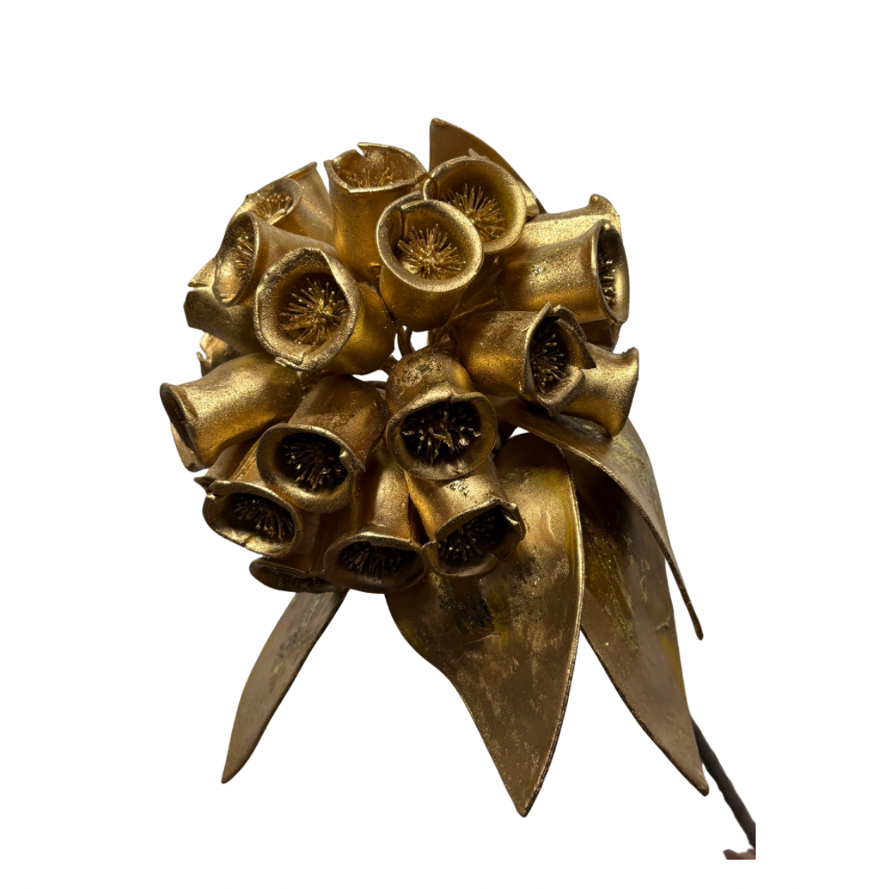 VARA FLOR CAMPANA ORO