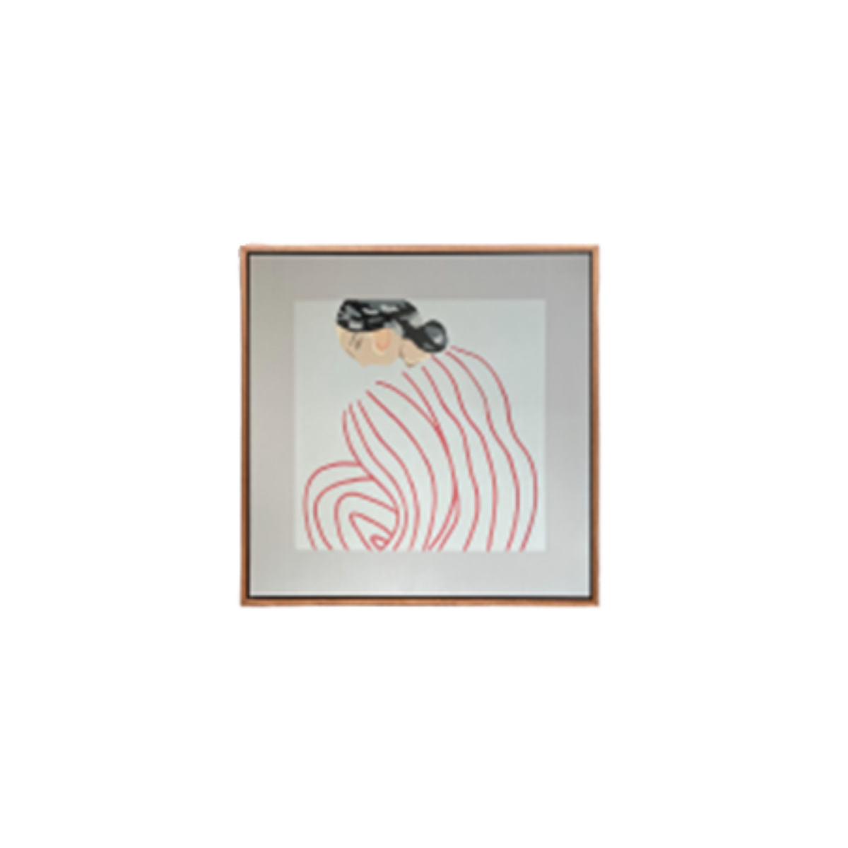 CUADRO FRAU A 120X120X6 CM