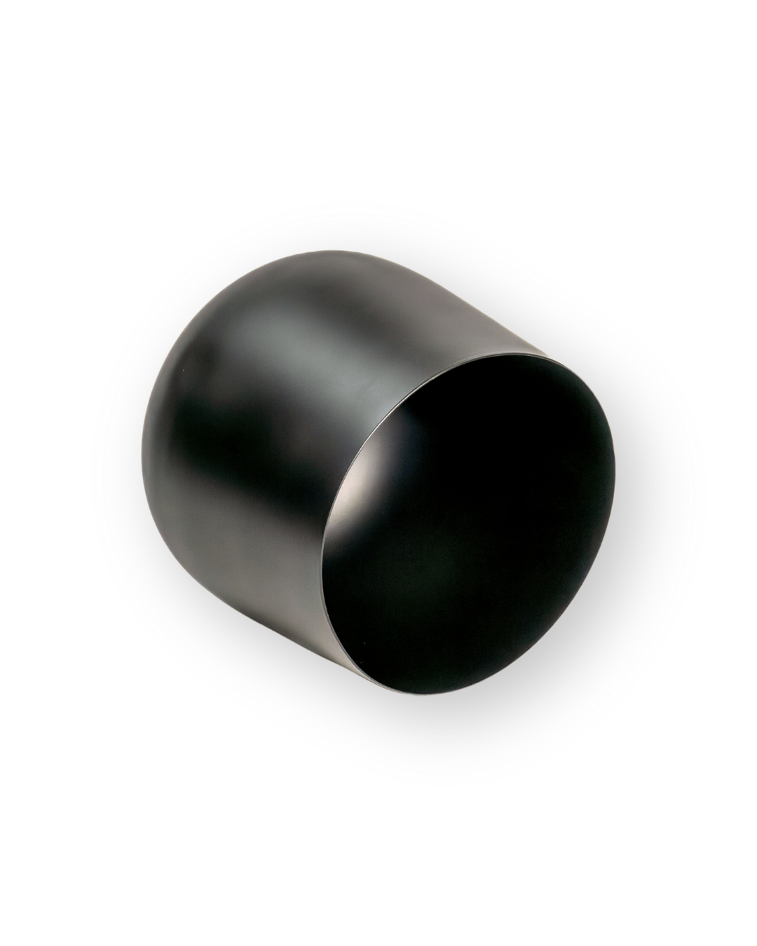 Maceta metal negro