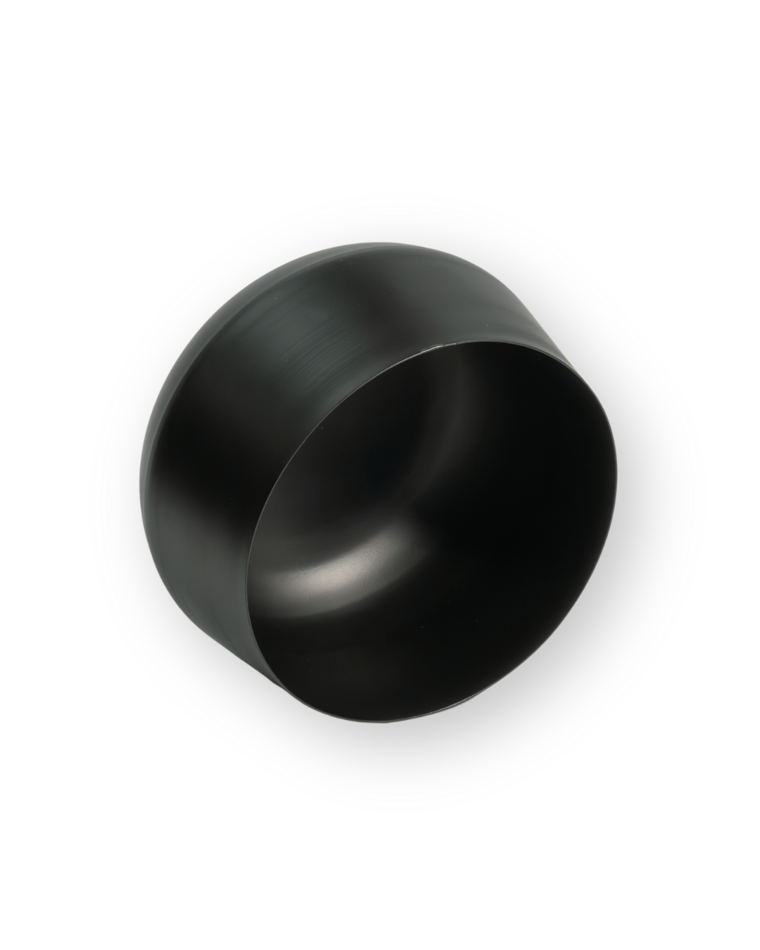 Jarrón metal negro