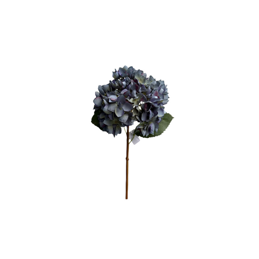 Decoración artificial - Hortensia otoño gris