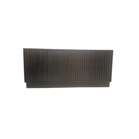 Bufetera negra 180x55x80 cm