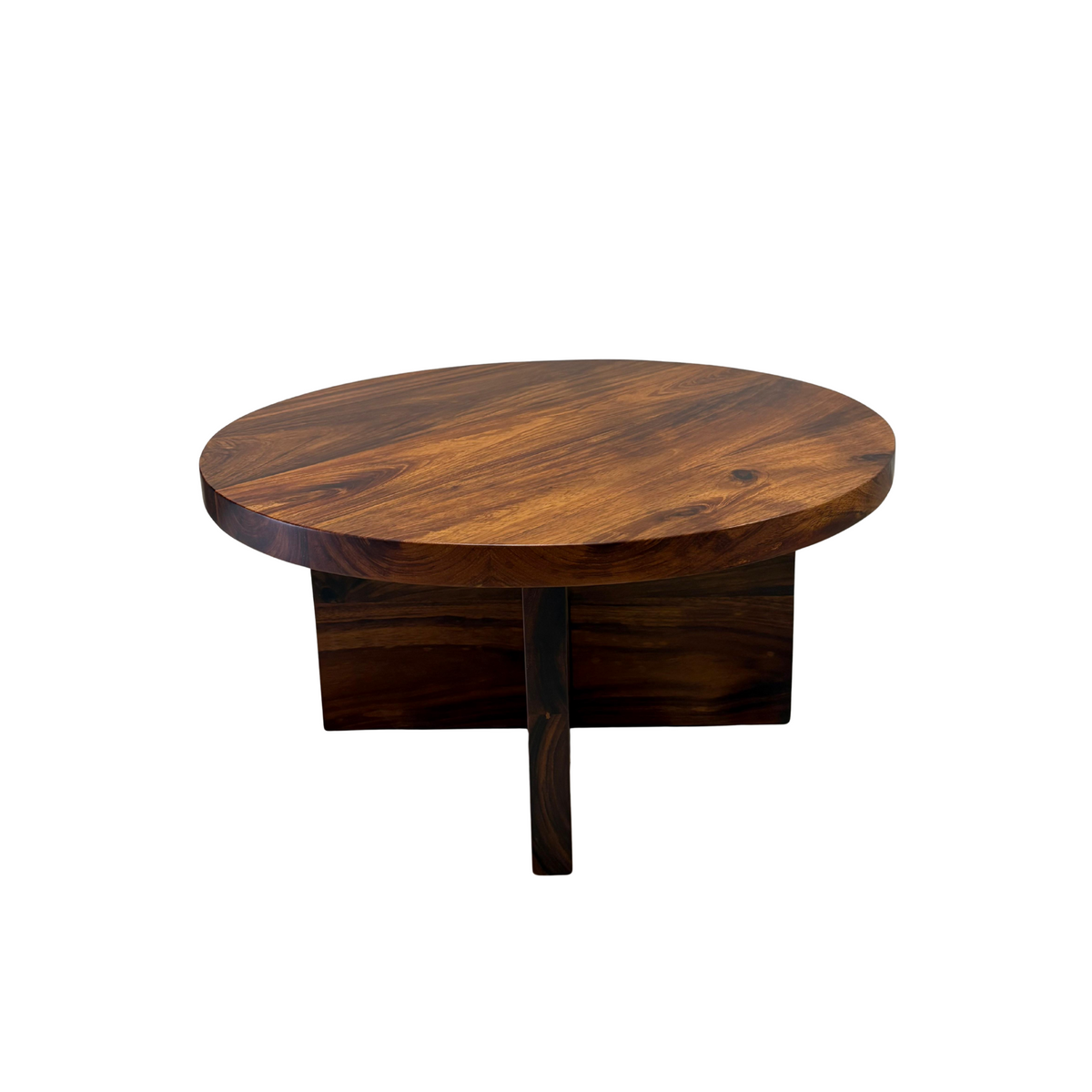 MESA DE CENTRO PATAS CRUZADAS 80 CM