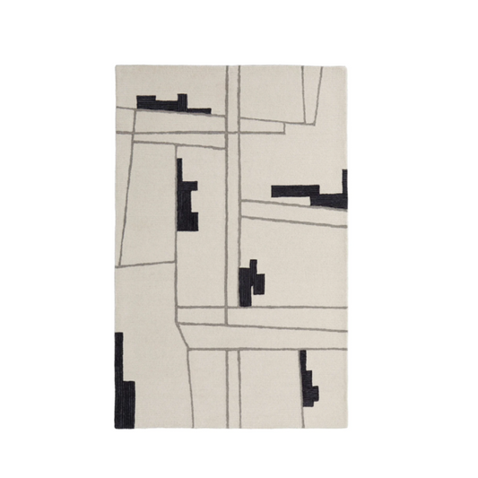 Tapete Maguire 8902F Ivory/black