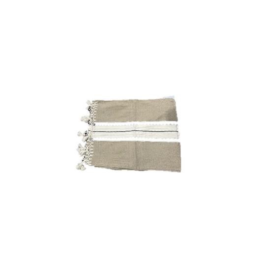Pie de cama artesanal queen size