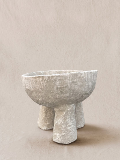 Tazón triple base blanco