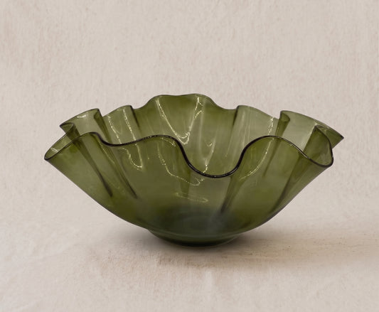 Concha 55 cm olivo claro