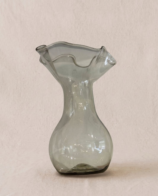 Jarrón Lechuga bola 50 cm transparente