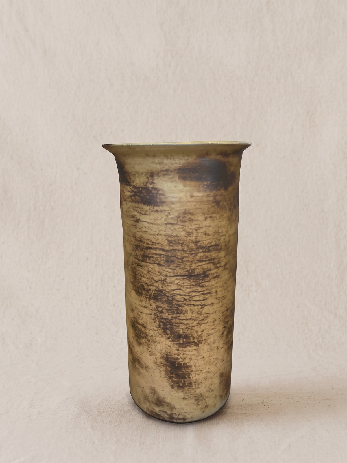 Cilindro con labio 60 x 25 cm tos beige