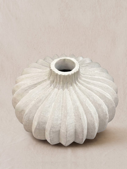 Florero contoy cemento