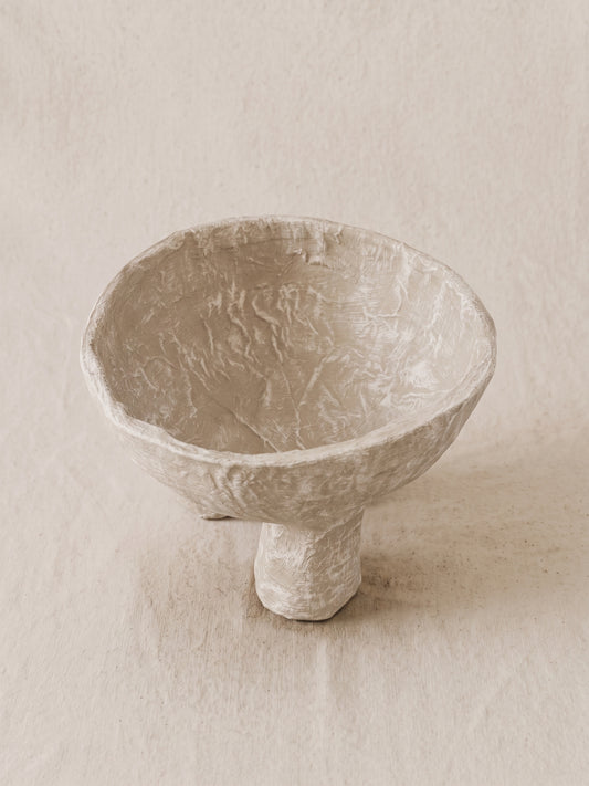Tazón triple base blanco