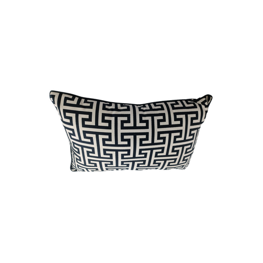 Funda de cojin grecas 60x40