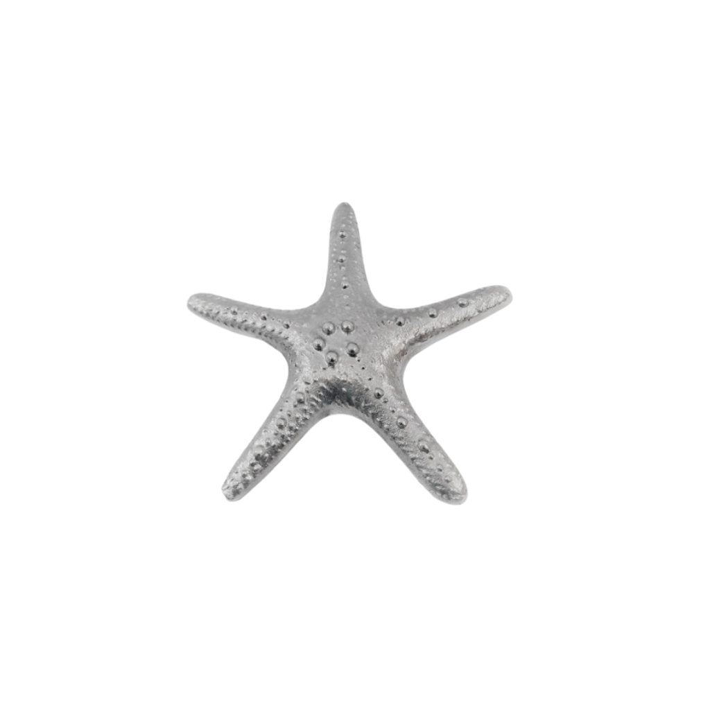 Estrella de mar plateado