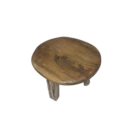 Mesa de centro en madera rescatada