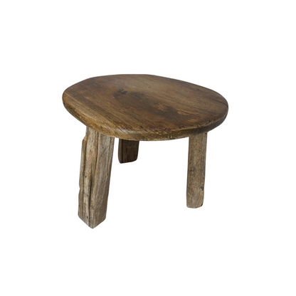 Mesa de centro en madera rescatada