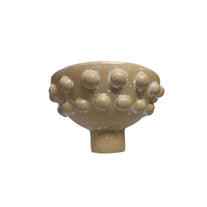 Tazón esfera piedra cartón