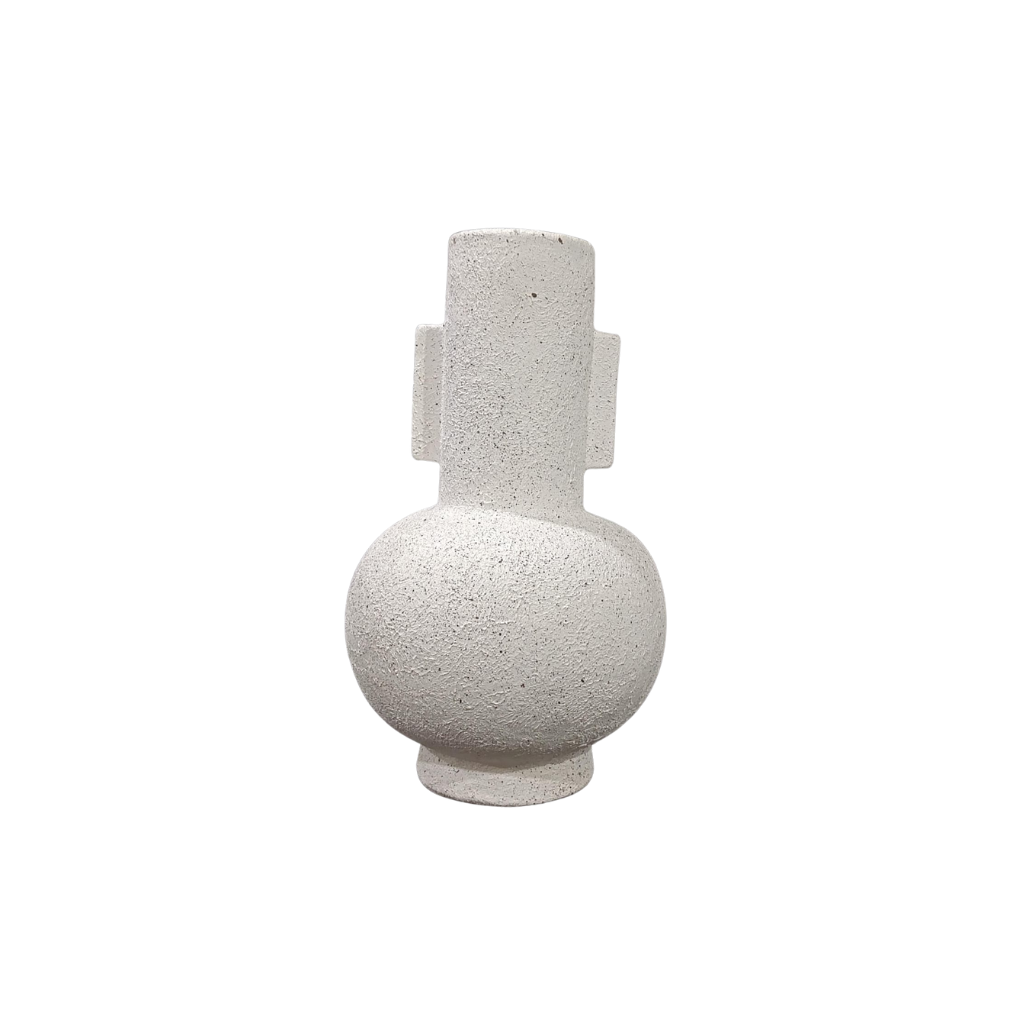 Florero áfrica granito blanco