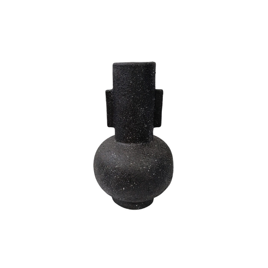 Florero áfrica granito negro