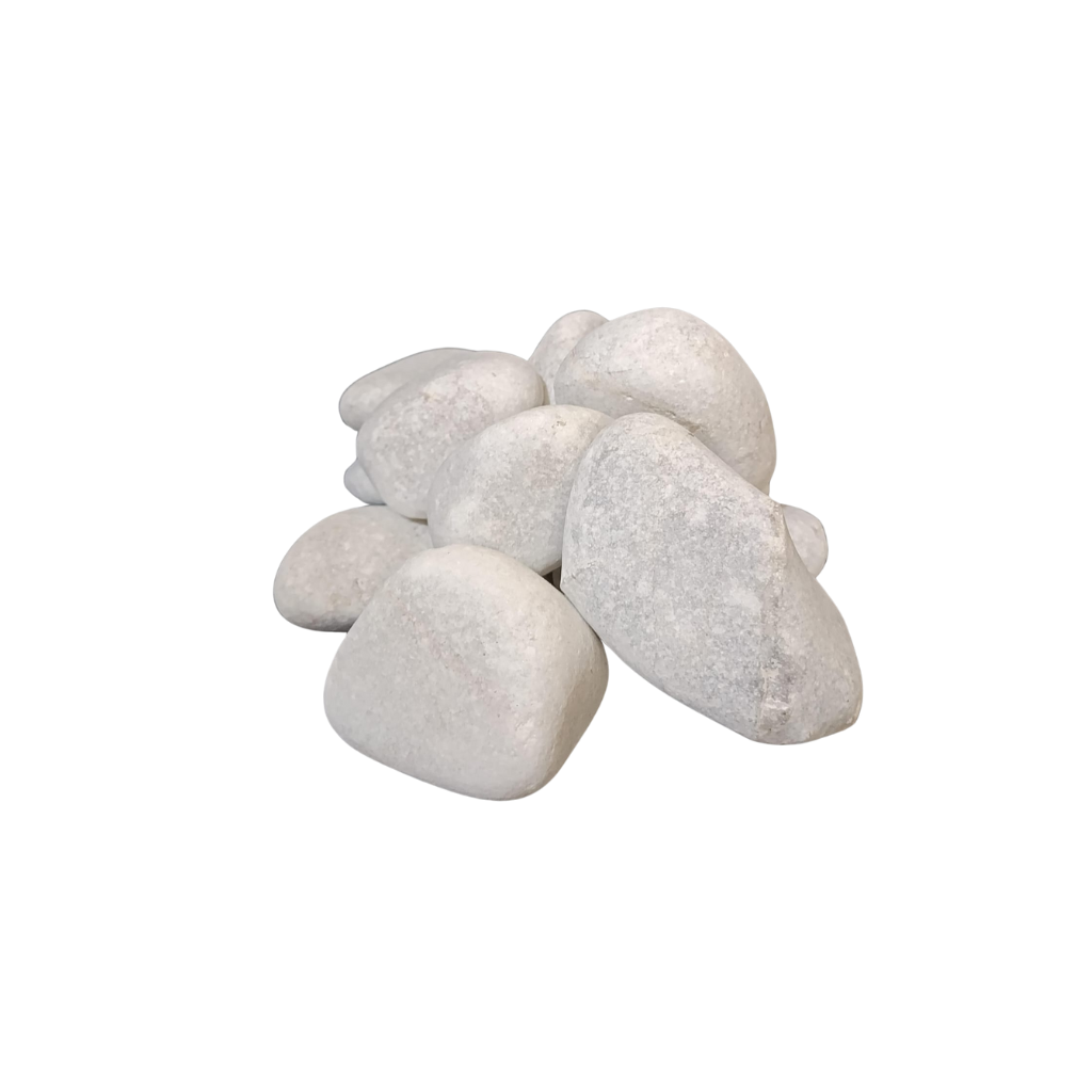 Piedra de río decorativa de mármol 23 kg