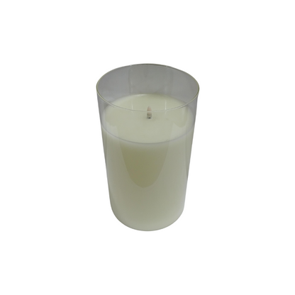 Vela simple radiance marfil sin baterias