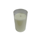 Vela simple radiance marfil sin baterias