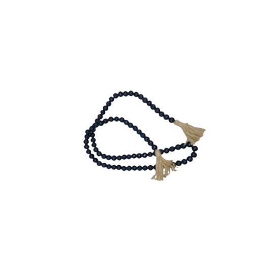 Guirnalda de cuentas boho azul